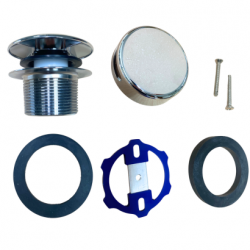 PSP0060 Bath Tub Waste & Overflow Faceplate Cover & Tub Drain